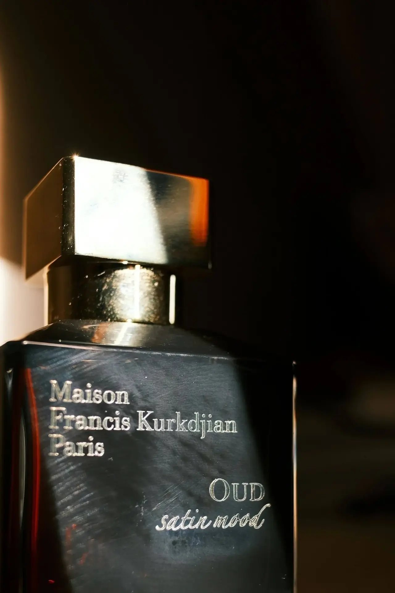 A Maison Francis Kurkdjian perfume bottle